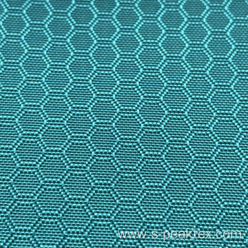 POLYESTER HEXAGON SIXANGLE HONEYCOMB dobby Oxford Fabric